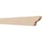 Ekena Millwork 2in. W x 4in. H x 28in. L Greensboro Woodgrain TimberThane Rafter Tail, Primed Tan RFTUR02X04X28GRNRCPR - alternate 1